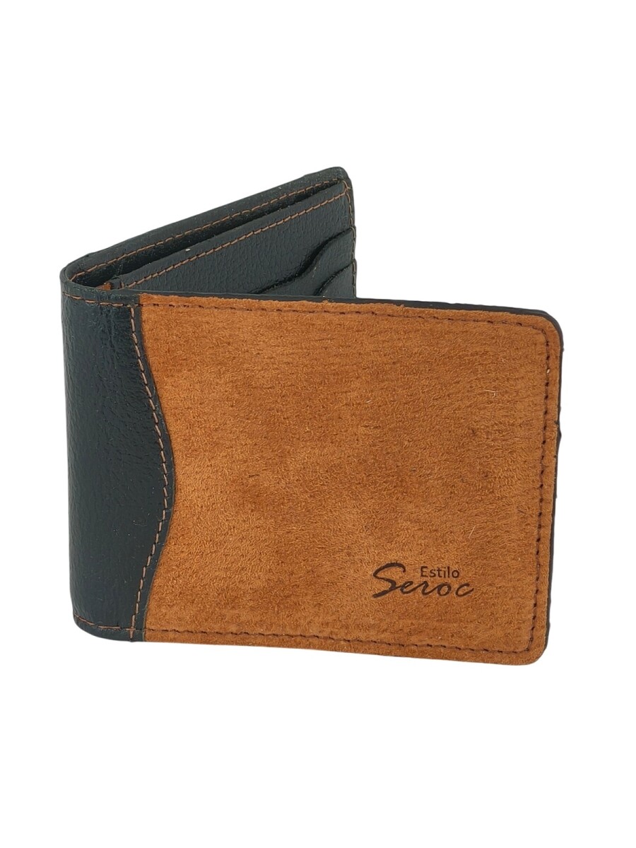 Billetera de hombre al corte clasica - Oxido 