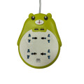 Alargue Con Diseño De Osito y 2 Puerto USB Verde