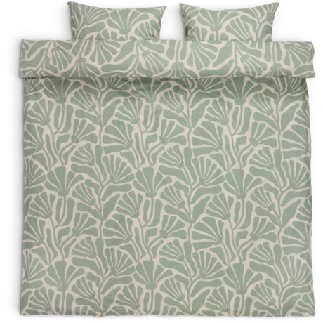 Juego funda nórdica ELINE 240x220 verde Verde