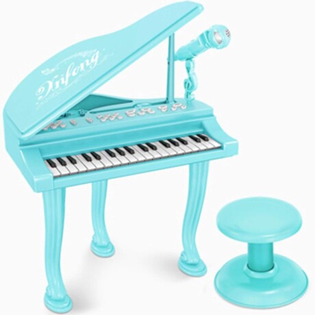 Piano de Juguete Infantil con Micrófono y Banco 001