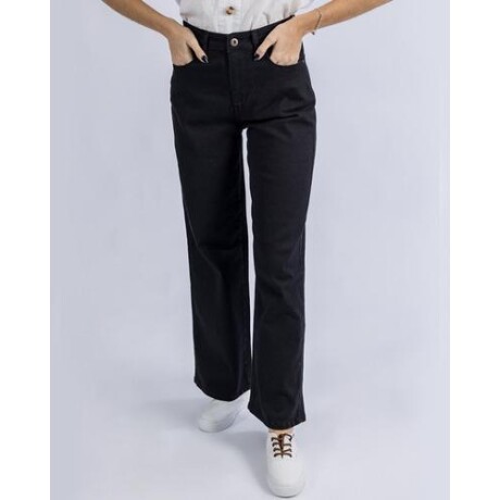 Pantalón twill UFO Paris negro Negro