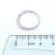 Anillo oro 18k blanco y brillantes Anillo oro 18k blanco y brillantes