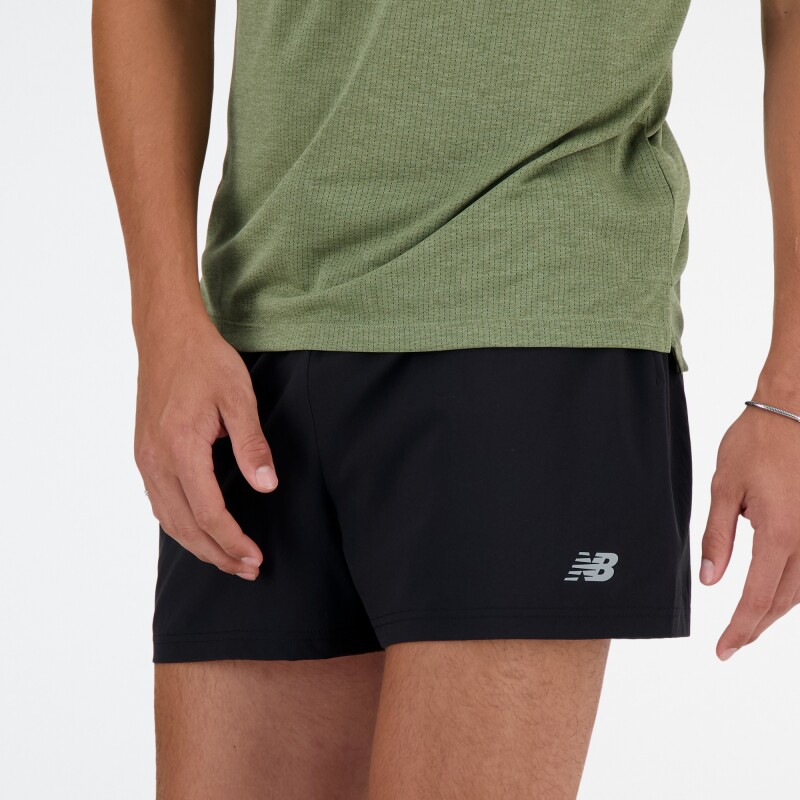 Short New Balance de Hombre - 3 INCH BRIEF - MS41226BK BLACK