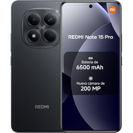 Xiaomi Redmi Note 15 Pro 8GB 256GB Negro 001