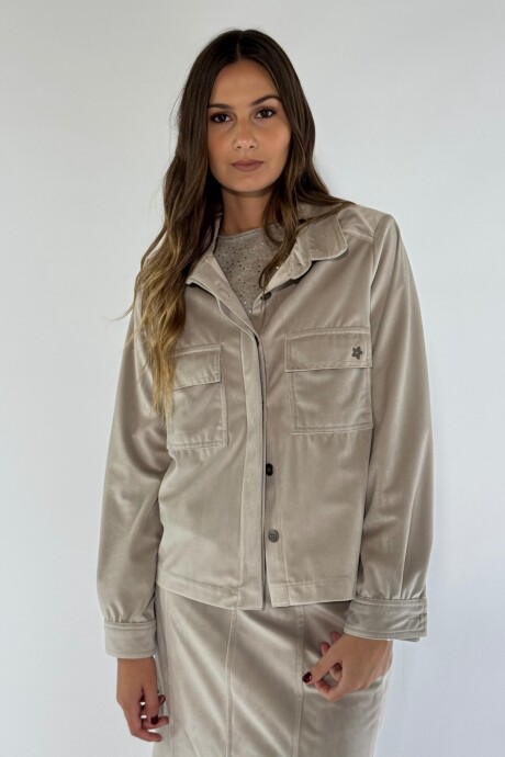 CHAQUETA ADELE Crudo