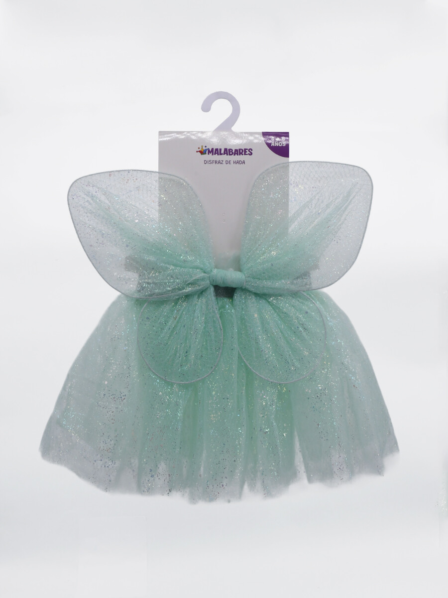 DISFRAZ ADA GREEN - VERDE AQUA 