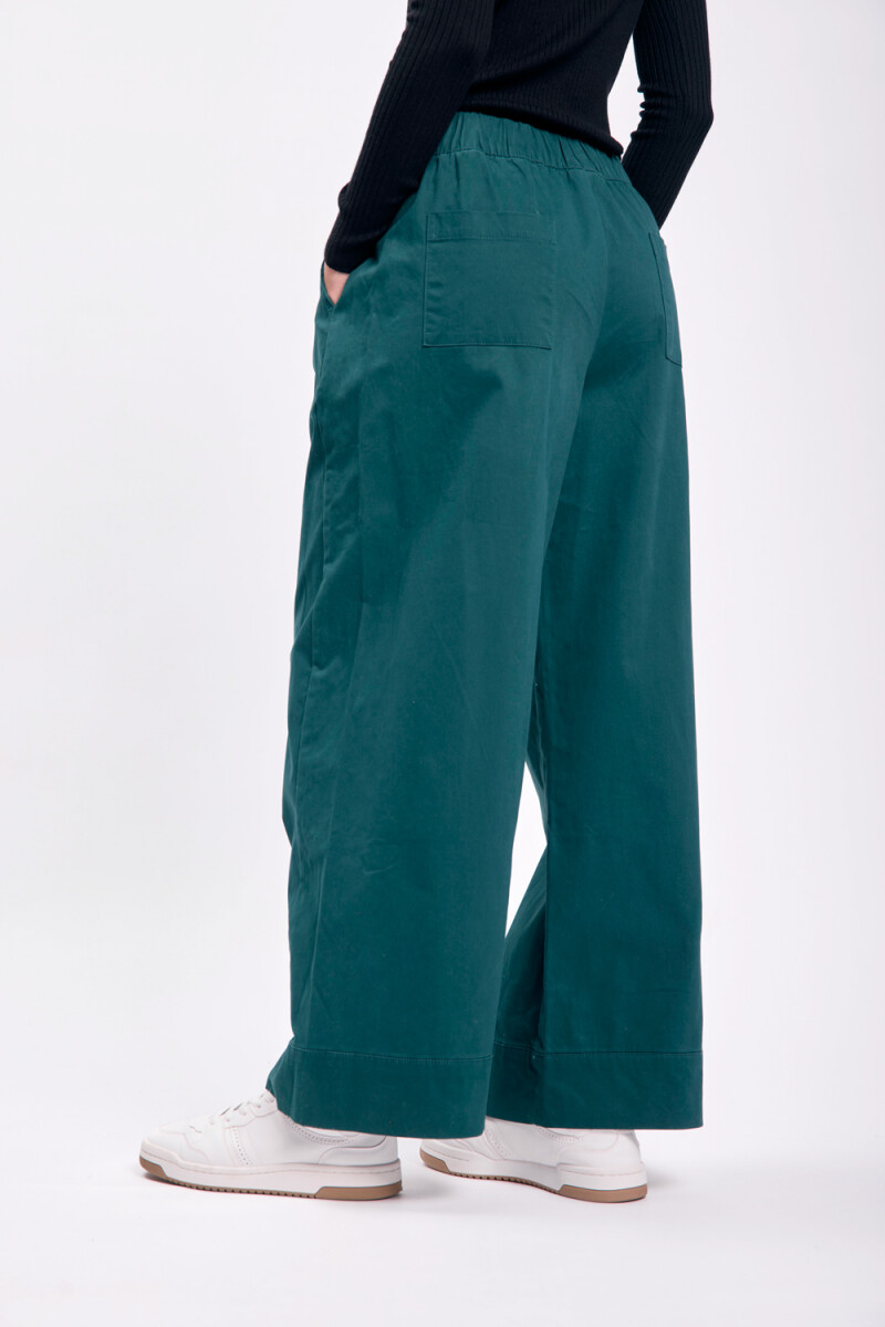 Pantalón ancho Verde