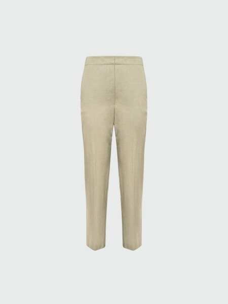 Pantalón clásico con bolsillos, Theory Marfil