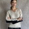Remera Julia Combinada beige con negro