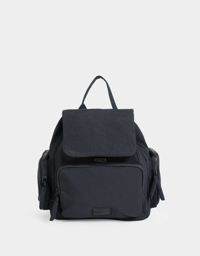 Mochilas Urbanas Mochila Puffy Negro - Negro