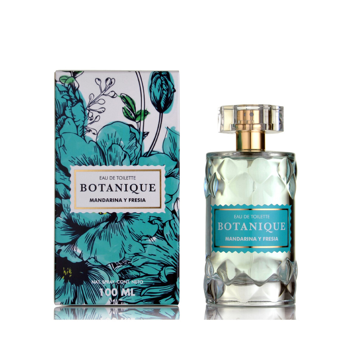 Perfume Botanique Mandarina y Fresia EDT 100 ml – Fragancia Femenina