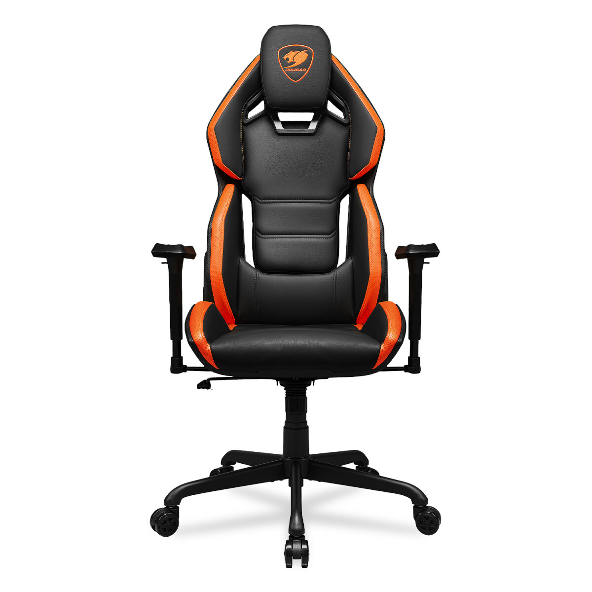 Silla Gamer COUGAR Hotrod Capacidad 130Kg Polipiel - Orange 