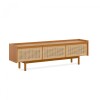 Rack de TV Dune Rattan 1.8 - Linea Manhattan Marrón