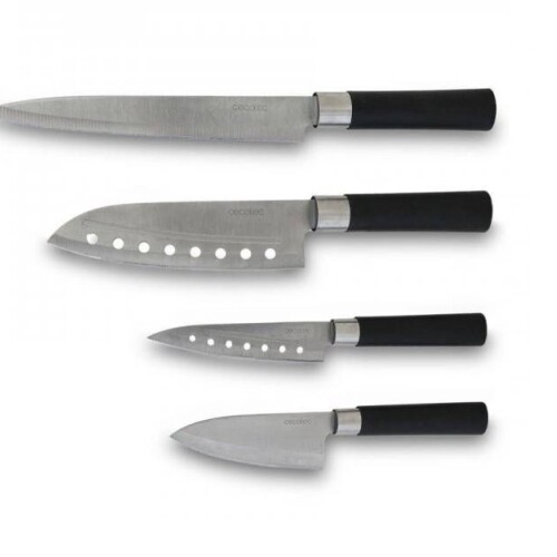 Set de cuchillos Santoku Cecotec 1002 Set de cuchillos Santoku Cecotec 1002