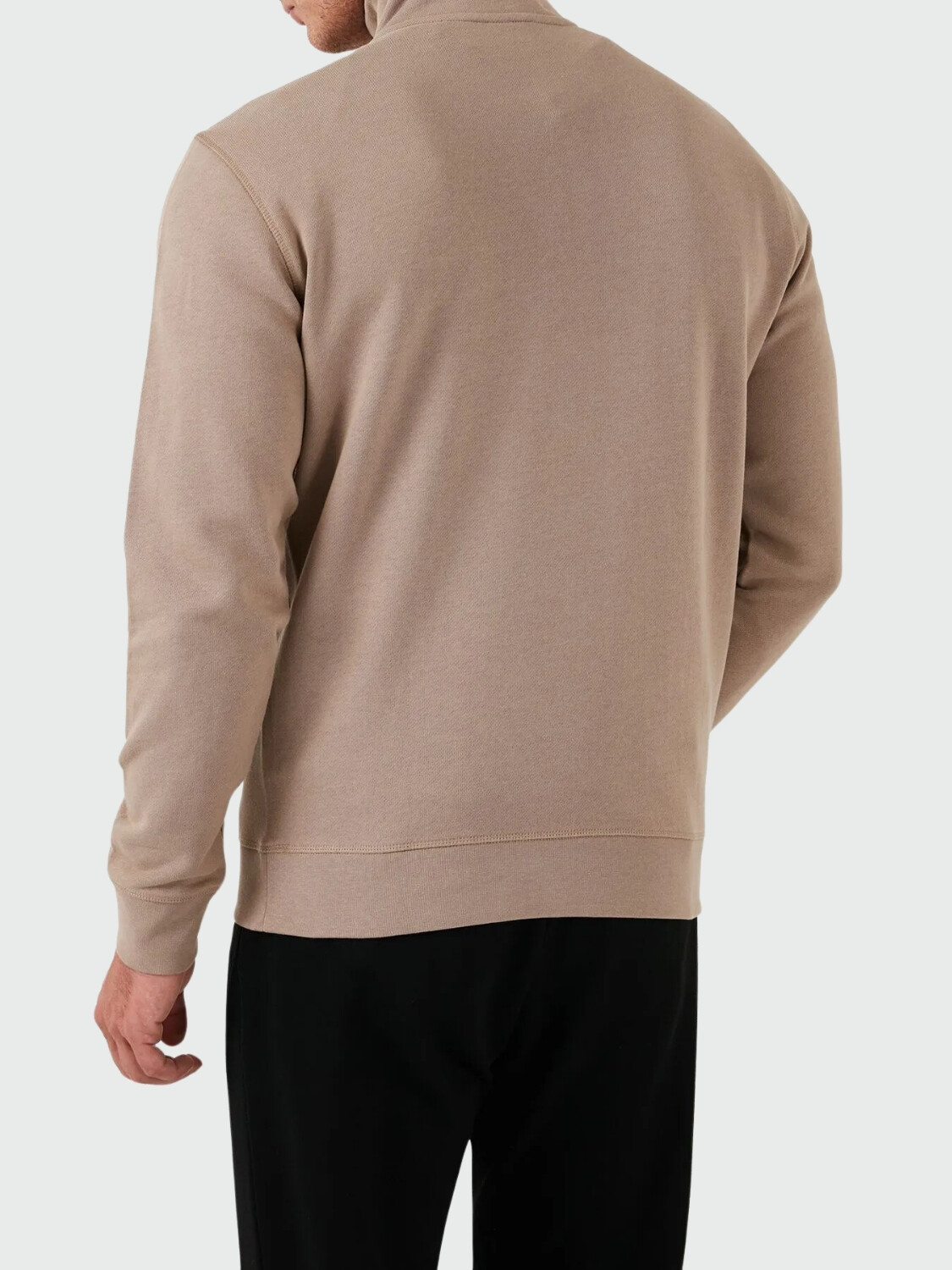 BOSS - Sudadera Pullover Sweatshirt Beige