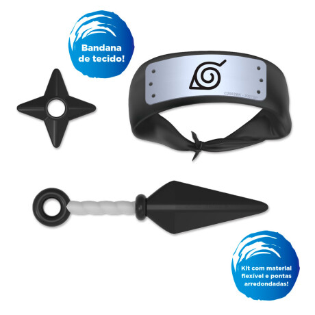 Kit Ninja Naruto Shippuden Kunai y Shuriken 001