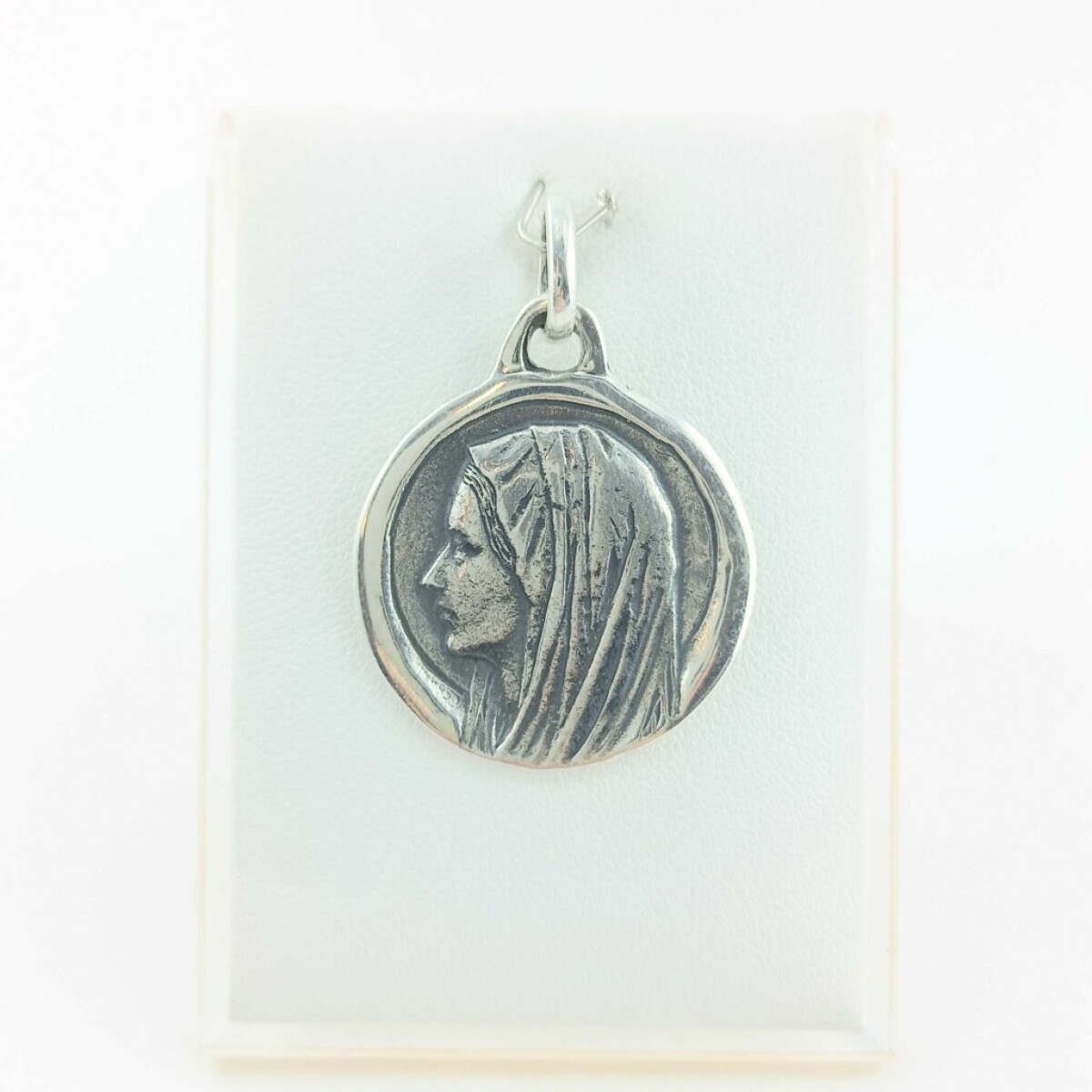 Medalla religiosa de Plata 925 - Virgen Maria 