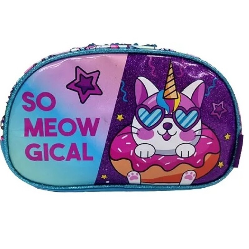 Cartuchera Phi Phi Bags Gatito Unicornio 2 Cierres Cartuchera Phi Phi Bags Gatito Unicornio 2 Cierres