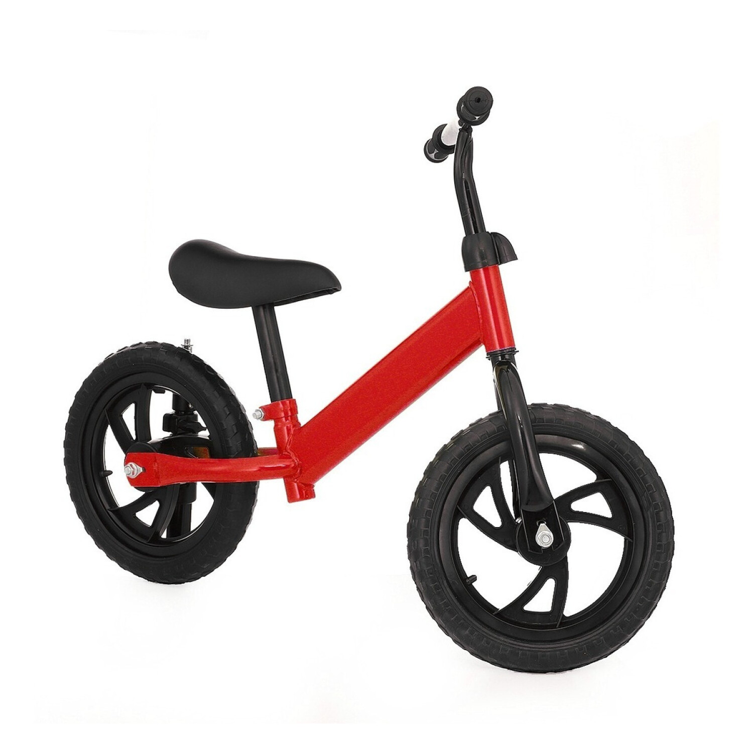 Bicicleta Pedagógica Sin Pedales, Color Rojo, Vértigo