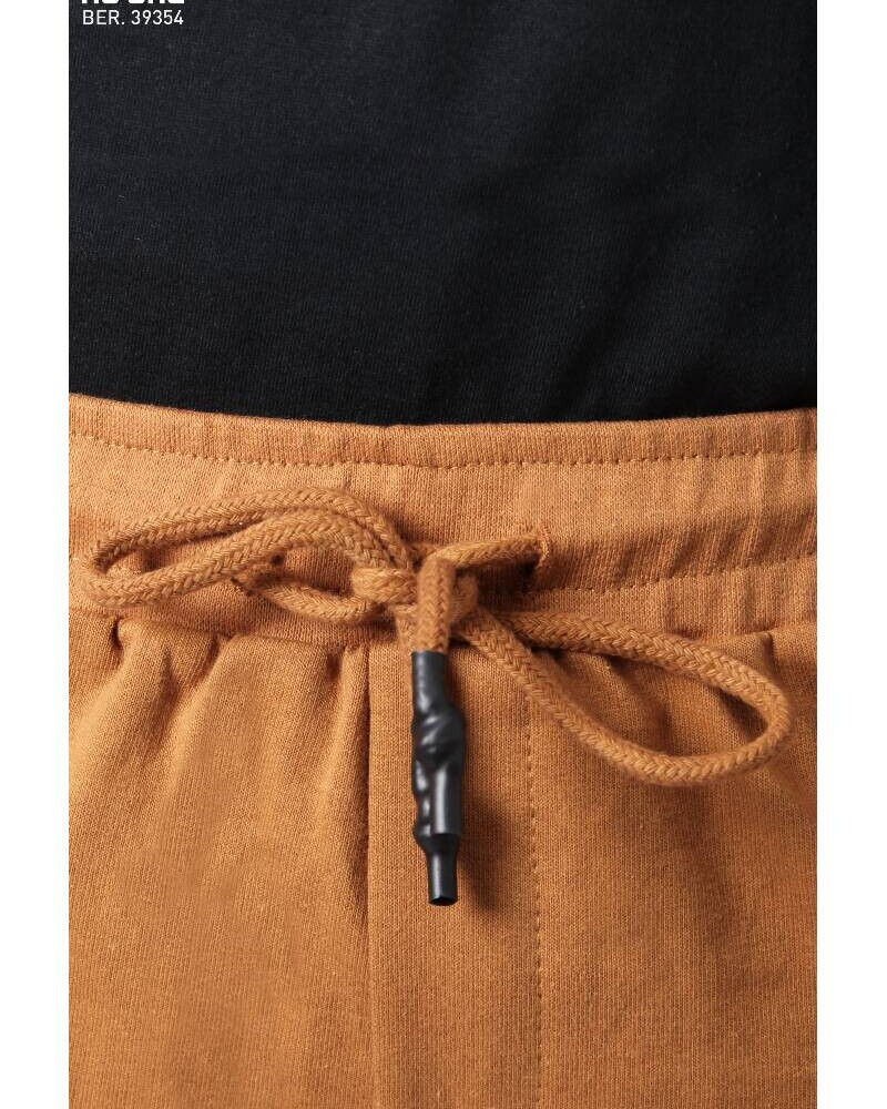 SHORT DE ALGODON Tostado