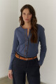 CARDIGAN SOFT AZUL