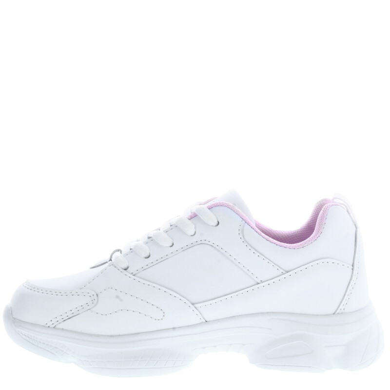 Championes Infantiles Push ARTI con forro en contraste Blanco - Rosado