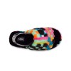Fluff Yeah Slide Checks - Mujer Black Multi