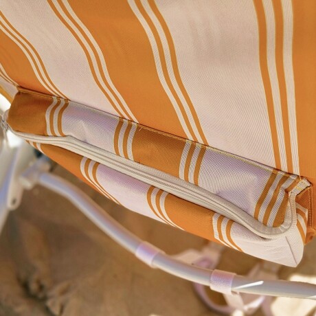 Silla reposera mochila reclinable Club Petates Amarillo