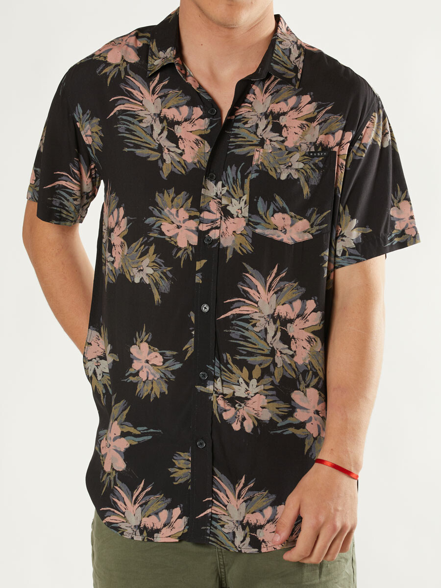 CAMISA CELMER RUSTY - Negro 