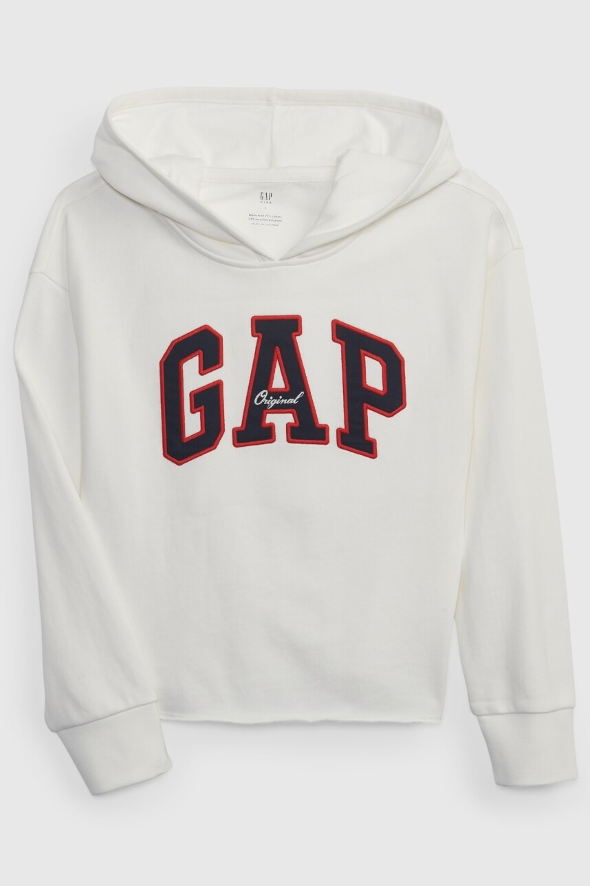 Canguro Logo Gap Sin Felpa Niña New Off White