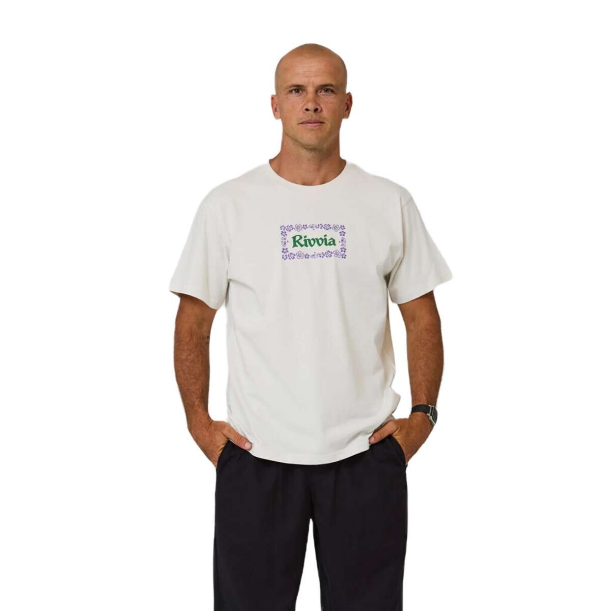 Remera Rivvia Wallflower - Blanco 