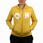 Pony mujer campera c/capucha-mostaza Mostaza