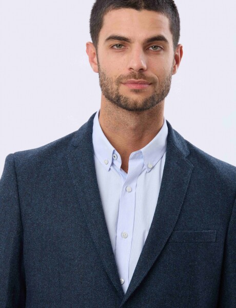 SACO SPORT DE LANA Piedra