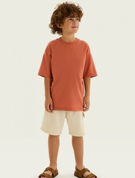 CONJUNTO INFANTIL CON SHORT MULTICOLOR