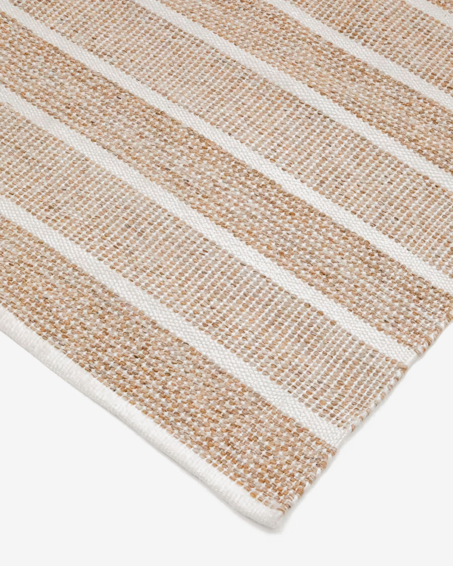 Alfombra Desni beige 100% PET 200 x 300 cm Alfombra Desni beige 100% PET 200 x 300 cm