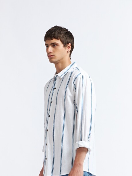 CAMISA BRAD BLANCO