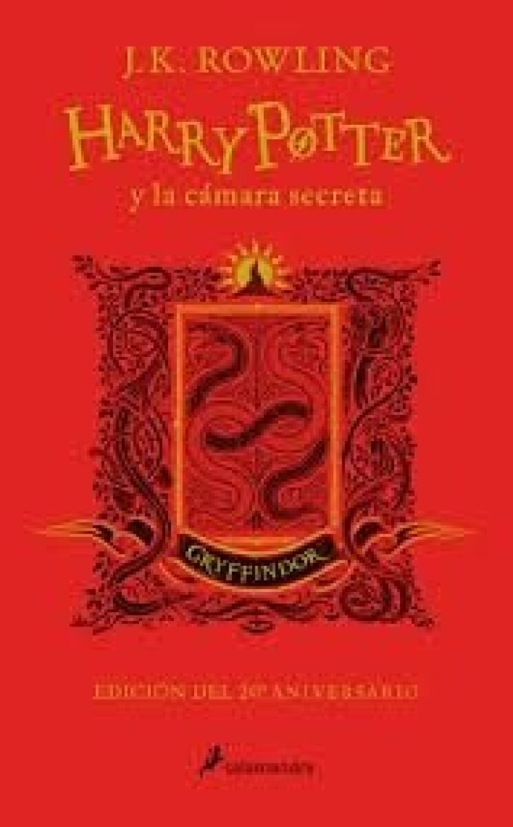 HARRY POTTER 2 Y LA CAMARA SECRETA. GRYFFINDOR 
