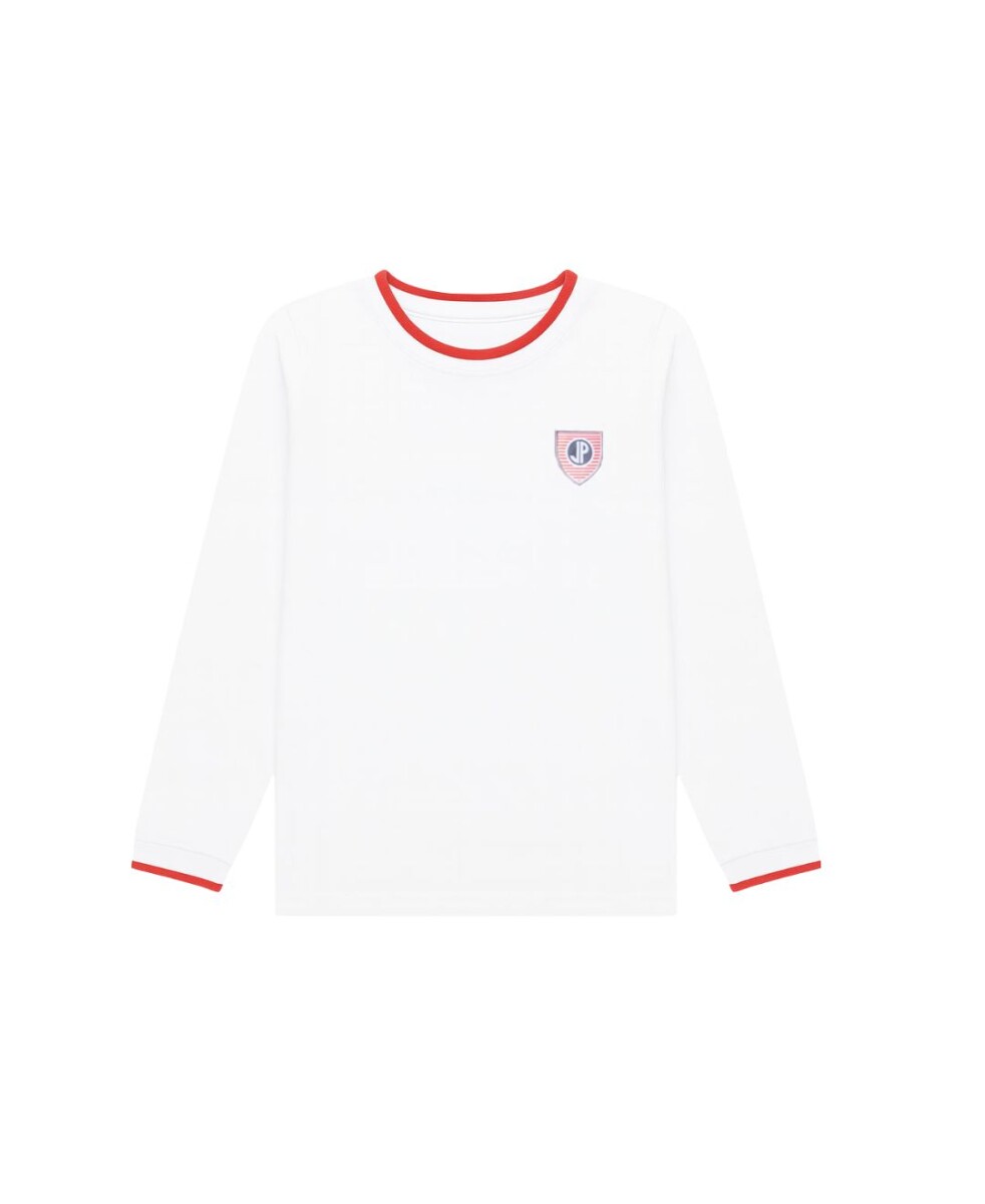 T-shirt manga larga Jean Piaget - Blanco 