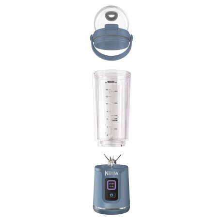 LICUADORA PORTATIL NINJA BLAST SHARK Licuadora Portátil NINJA Blast 50W Capacidad 470ml Vaso De Plástico - Denim