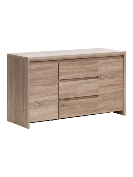 Aparador HASLUND 2 puertas 3 cajones roble Aparador HASLUND 2 puertas 3 cajones roble