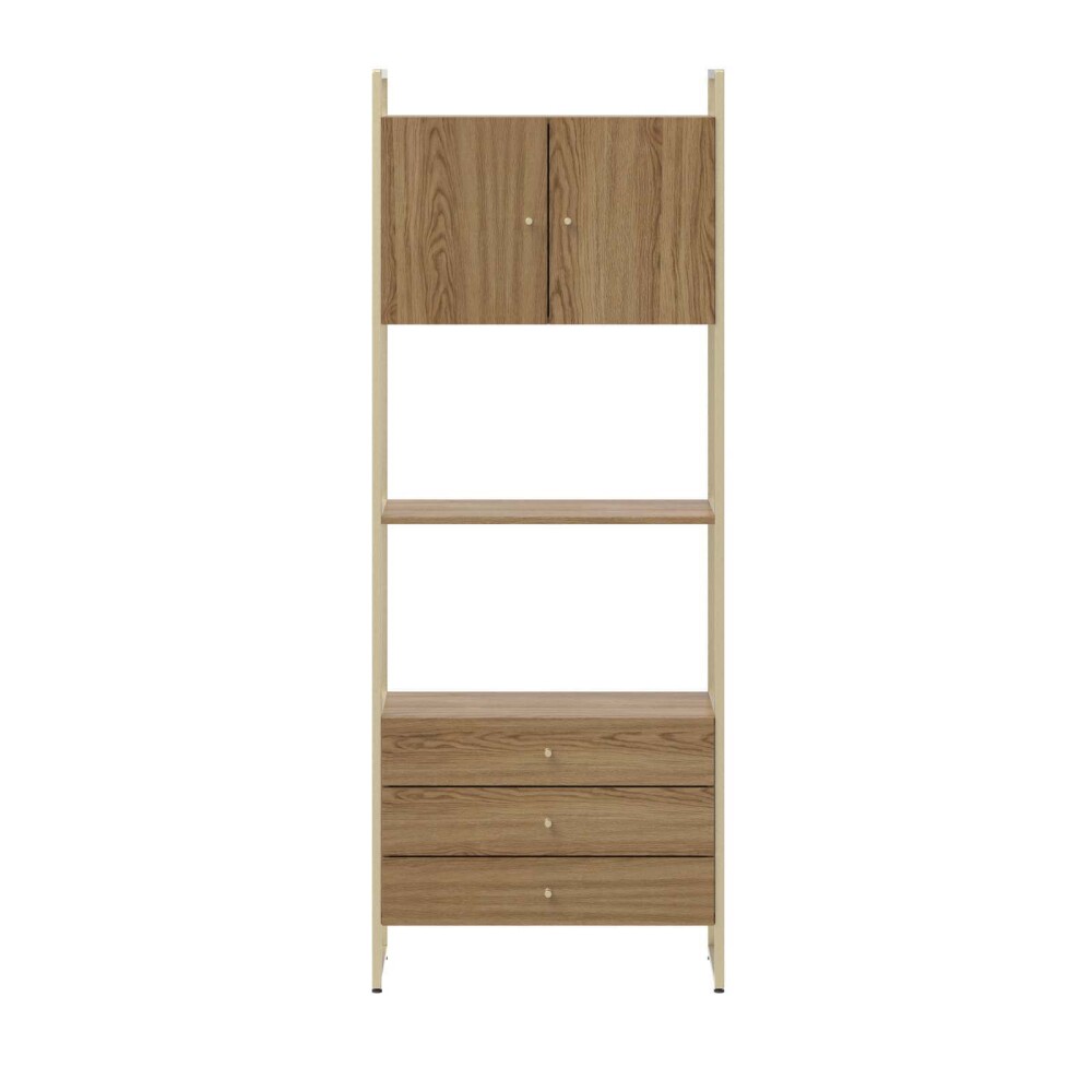 ESCRITORIO + GRAN BIBLIOTECA VOSS