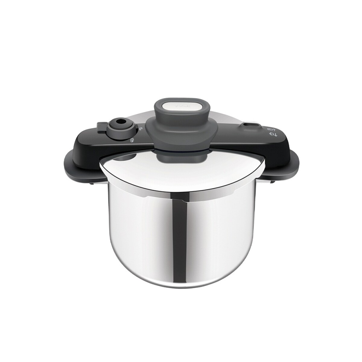 Olla a presión Tefal 8L acero inoxidable 5 sistemas de seguridad compatible inducción 