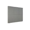 Respaldo Moscou - 1 Plaza 1/2 120 Gris
