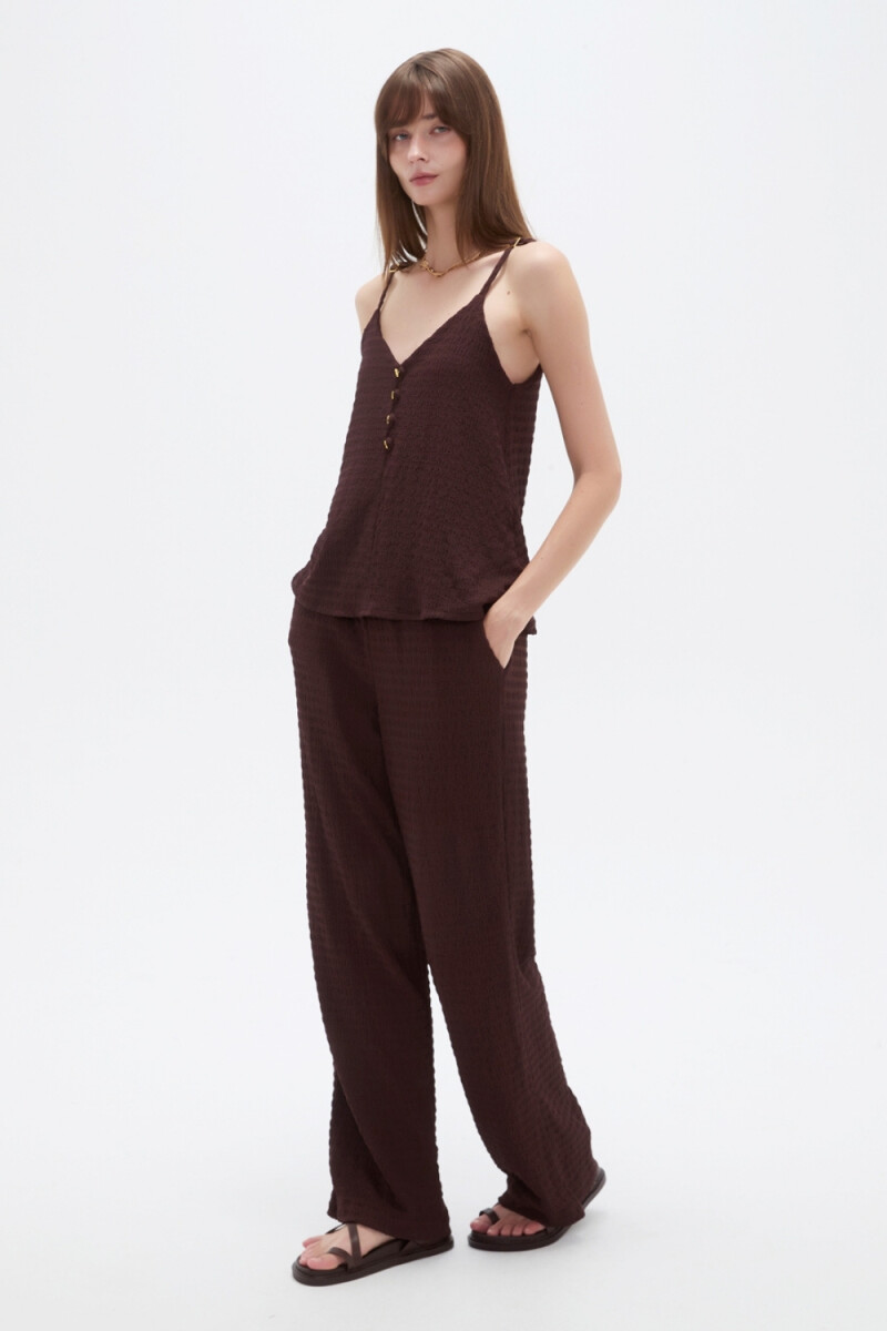 Musculosa Marvo - Marron 