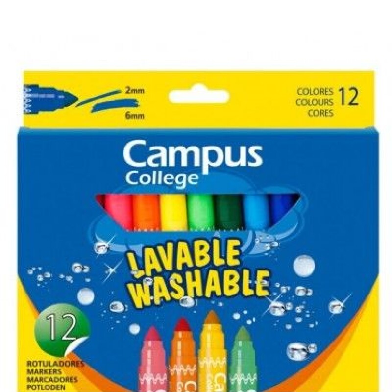Marcadores Grueso Caja x12 Campus #Marcadores Grueso Caja X 12 Campus