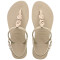 Sandalia de Mujer Havaianas Twist Plus Beige Paja
