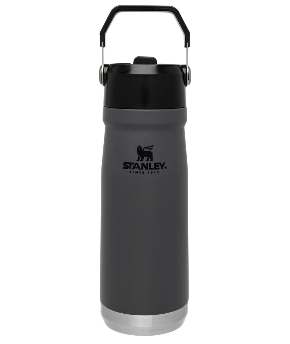 Botella térmica Stanley Flip Straw 650ml - Charcoal 