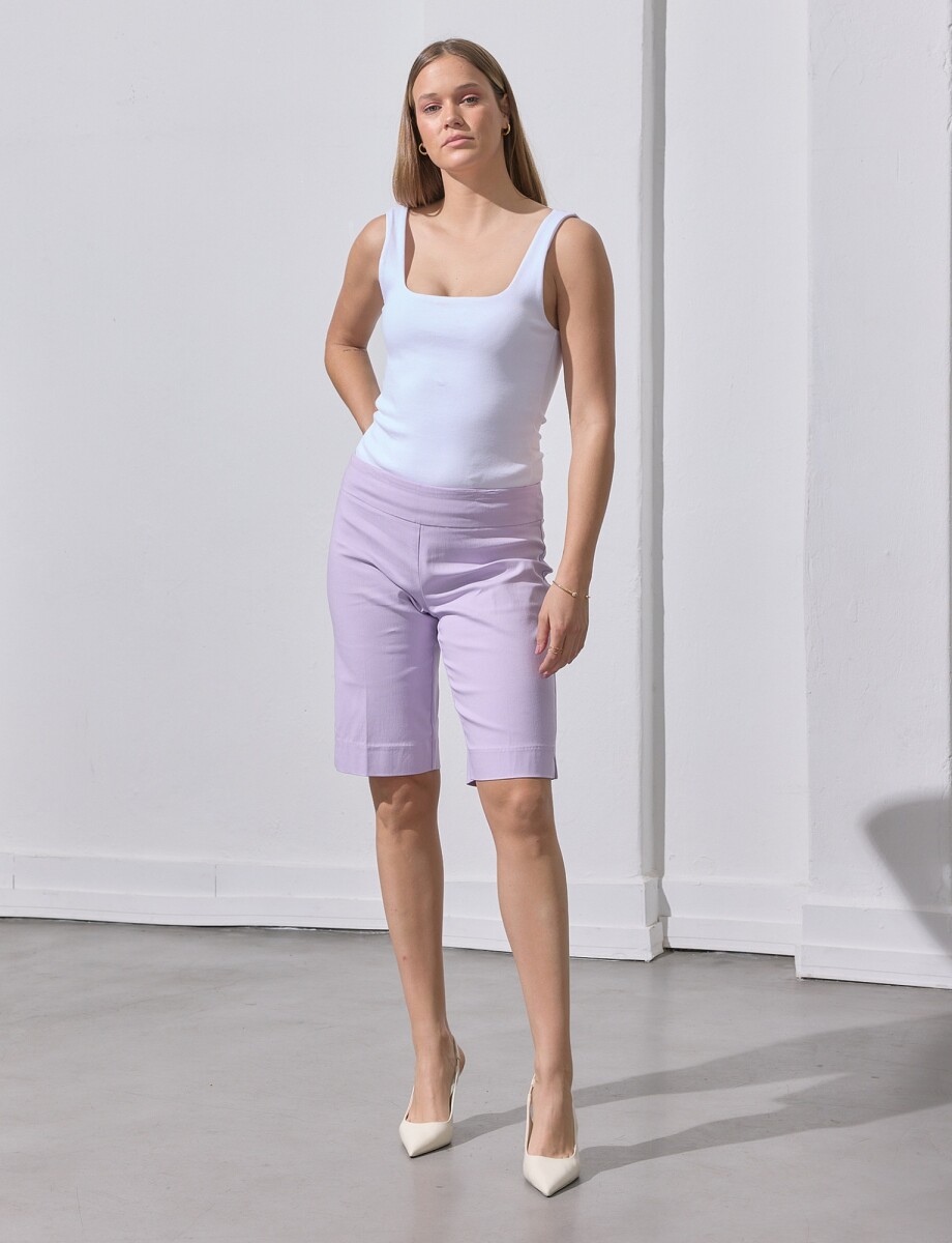 Bermuda Pull On - Lavanda Claro 