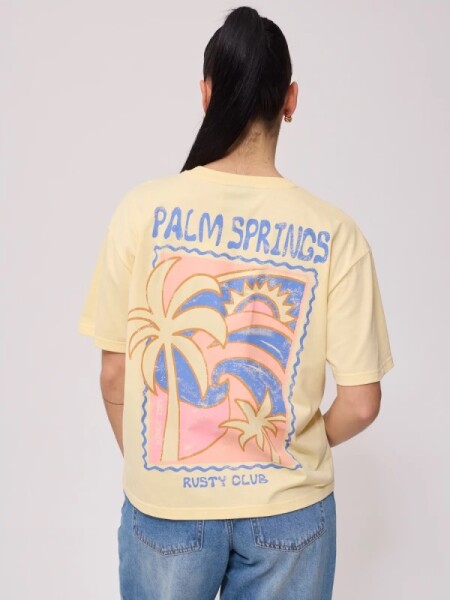 T-SHIRT RUSTY SOLAT AMARILLO