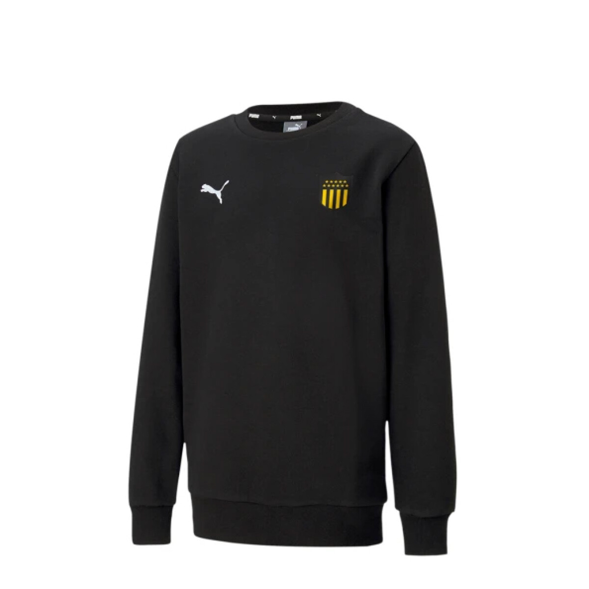 Buzo de Hombre Puma Cas Crew Neck Sweat Puma - Negro 